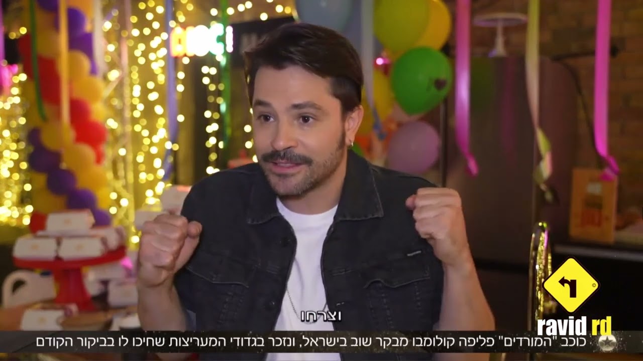 Entrevista de Felipe en Israel antes del SHOW