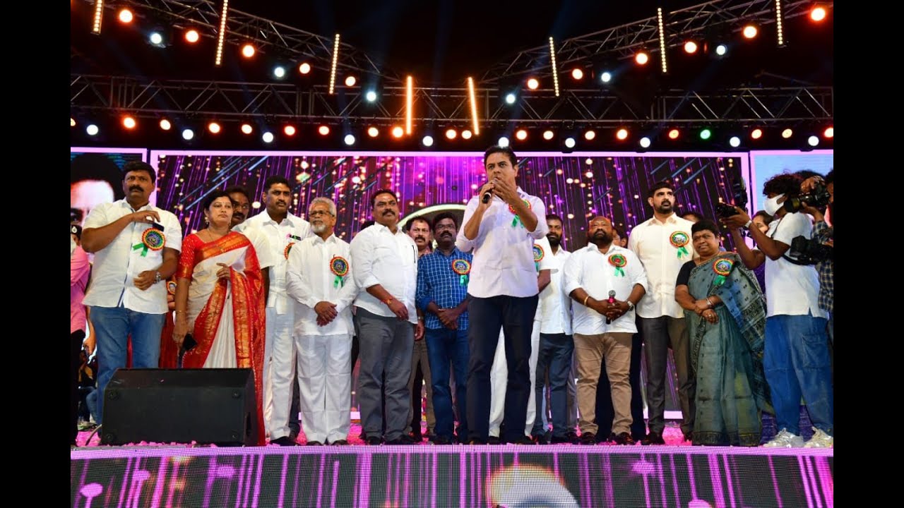 LIVE | Minister KTR speaking in Closing Ceremony of Karimnagar Kalotsavalu 2022