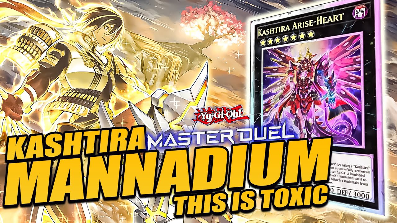 MANNADIUM KASHTIRA IS BROKEN /POST BANLIST/REPLAY [Yu-Gi-Oh! Master Duel]