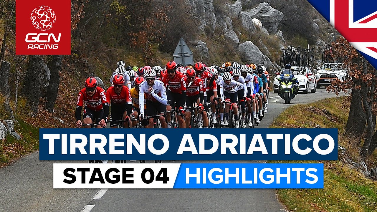 GC Showdown In Punchy Finale | Tirreno-Adriatico 2022 Stage 4 Highlights