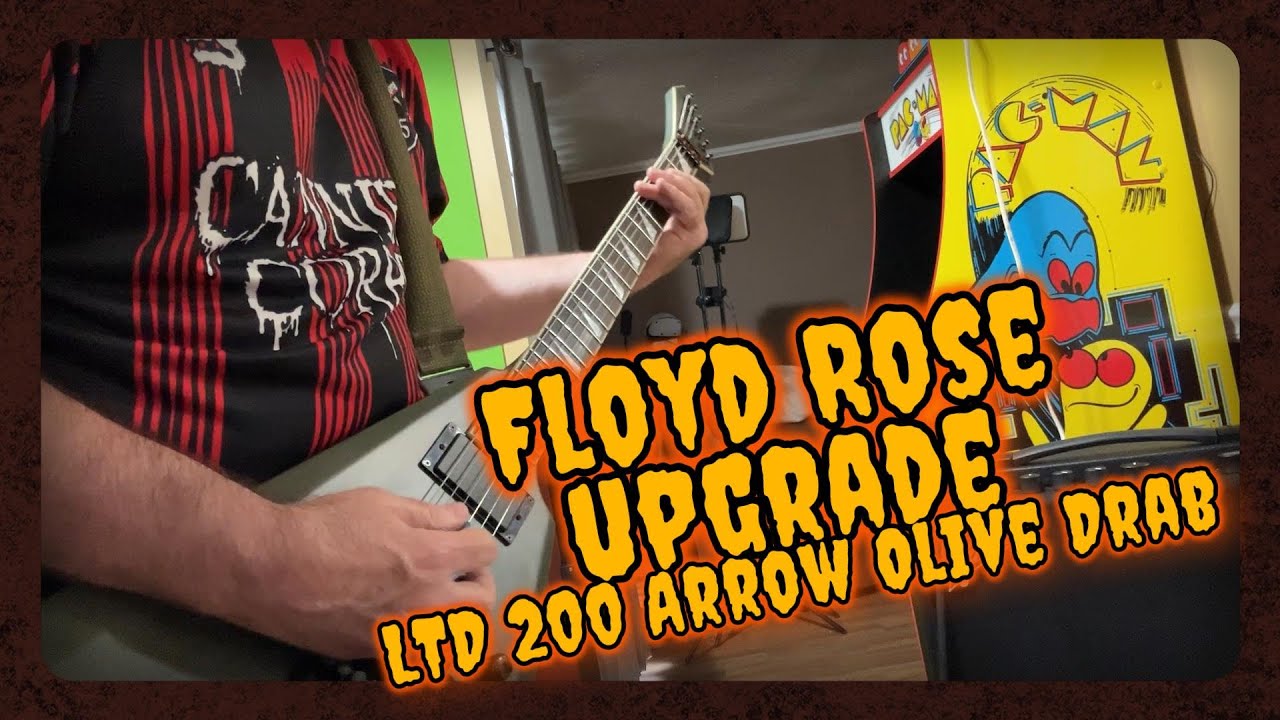 ESP LTD Arrow-200 Green Satin – Metal Machine in Action!