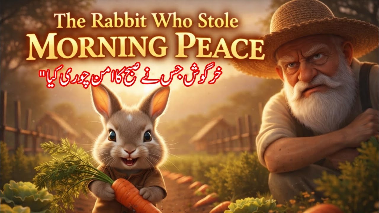 The rabbit who stole morning peace