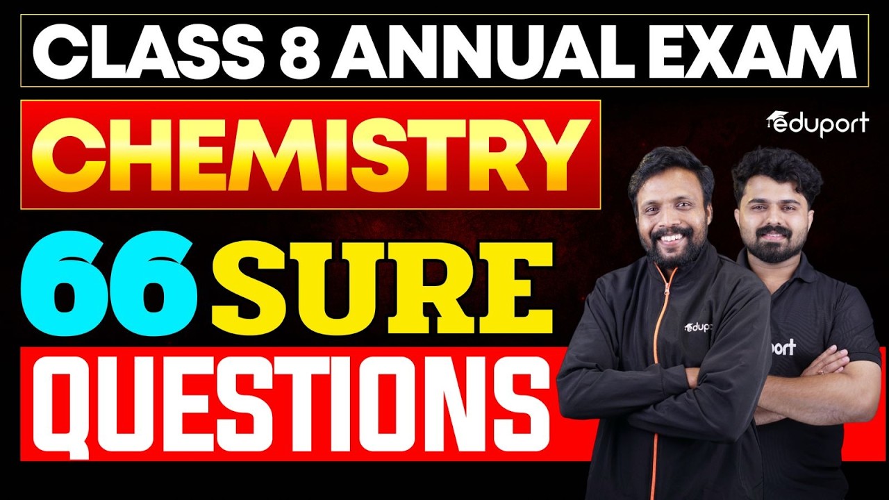 Class 8 Chemistry | 66 Sure Questions | Eduport Class 8