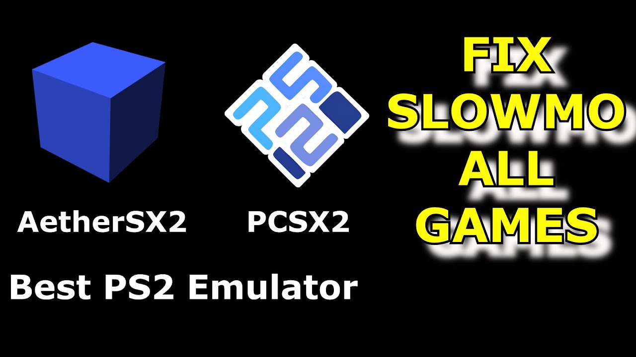 FIX SLOWMO PCSX2 AETHERSX2 BEST SETTING | HP\PC Kentang Anti Lemot