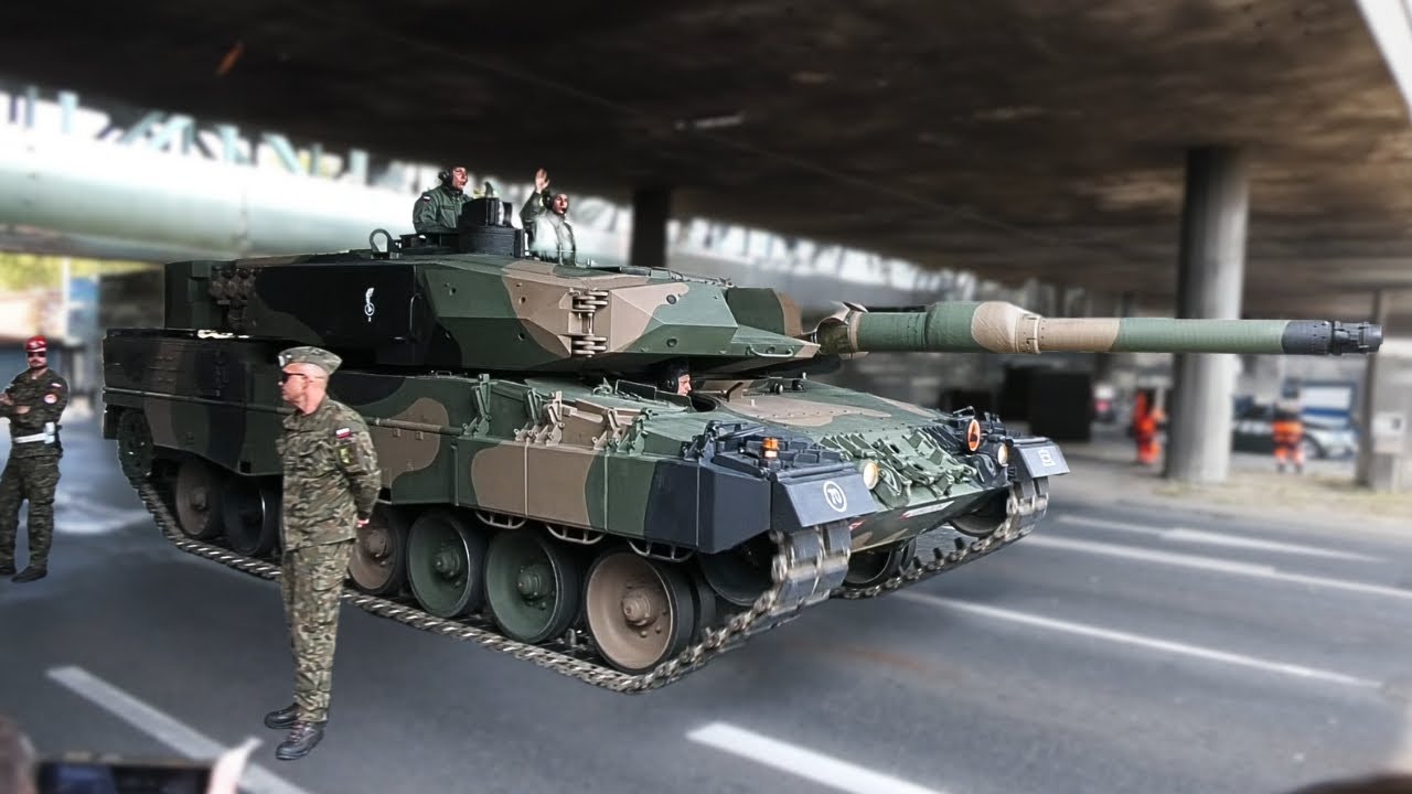 ПАРАД ПОЛЬСКОЙ АРМИИ 2024 - ТАНКИ, САМОЛЕТЫ, БОЕВЫЕ МАШИНЫ