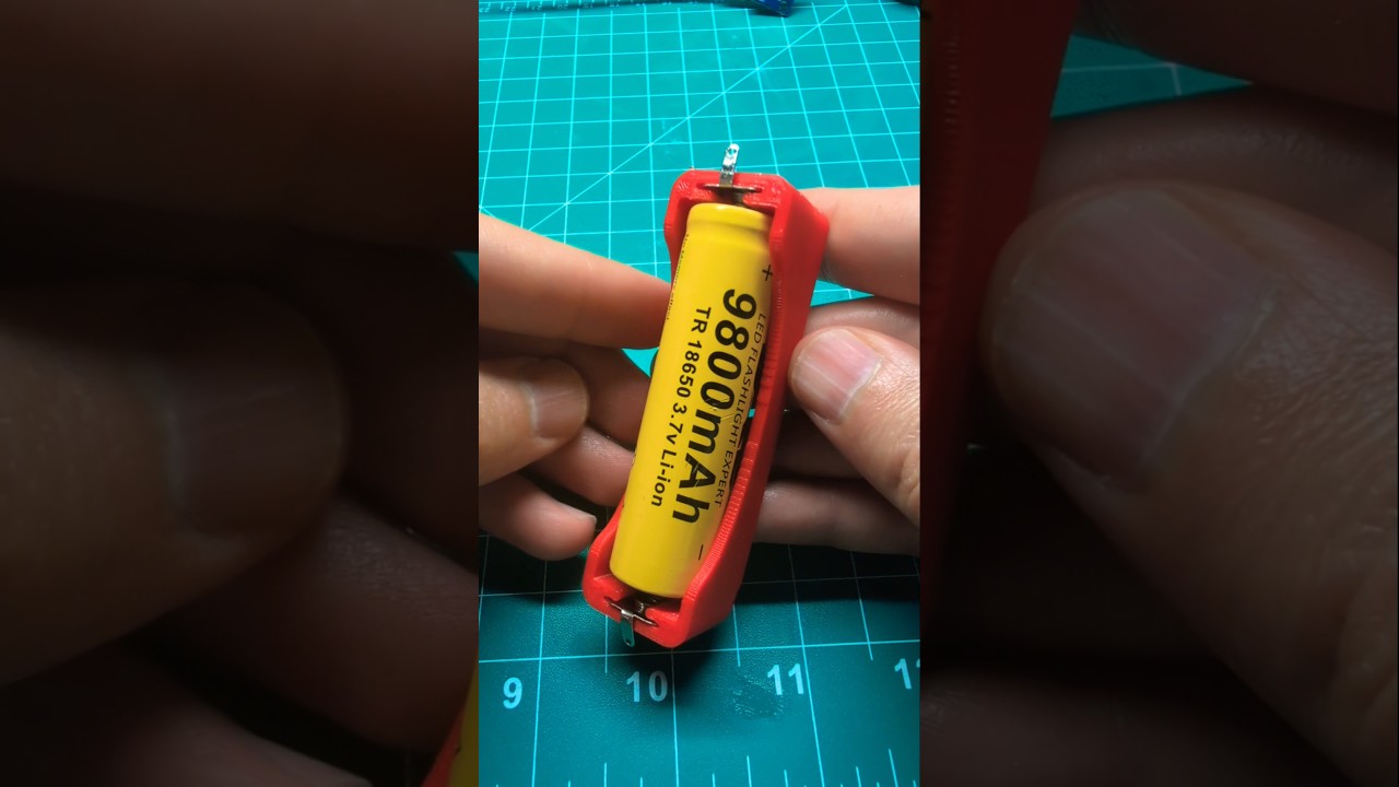 3D Printed Battery Holder