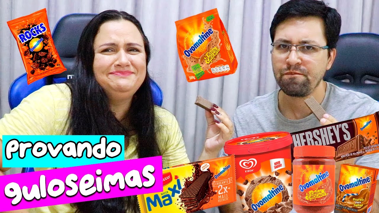 PROVANDO GULOSEIMAS de OVOMALTINE | CHOCOLATE, SORVETE