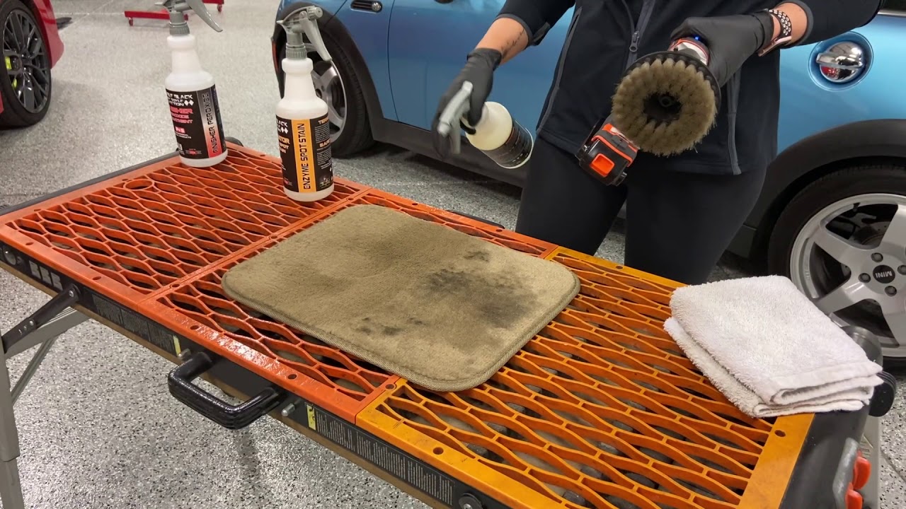 P&S Double Black Interior Carpet/Cloth Cleaning System