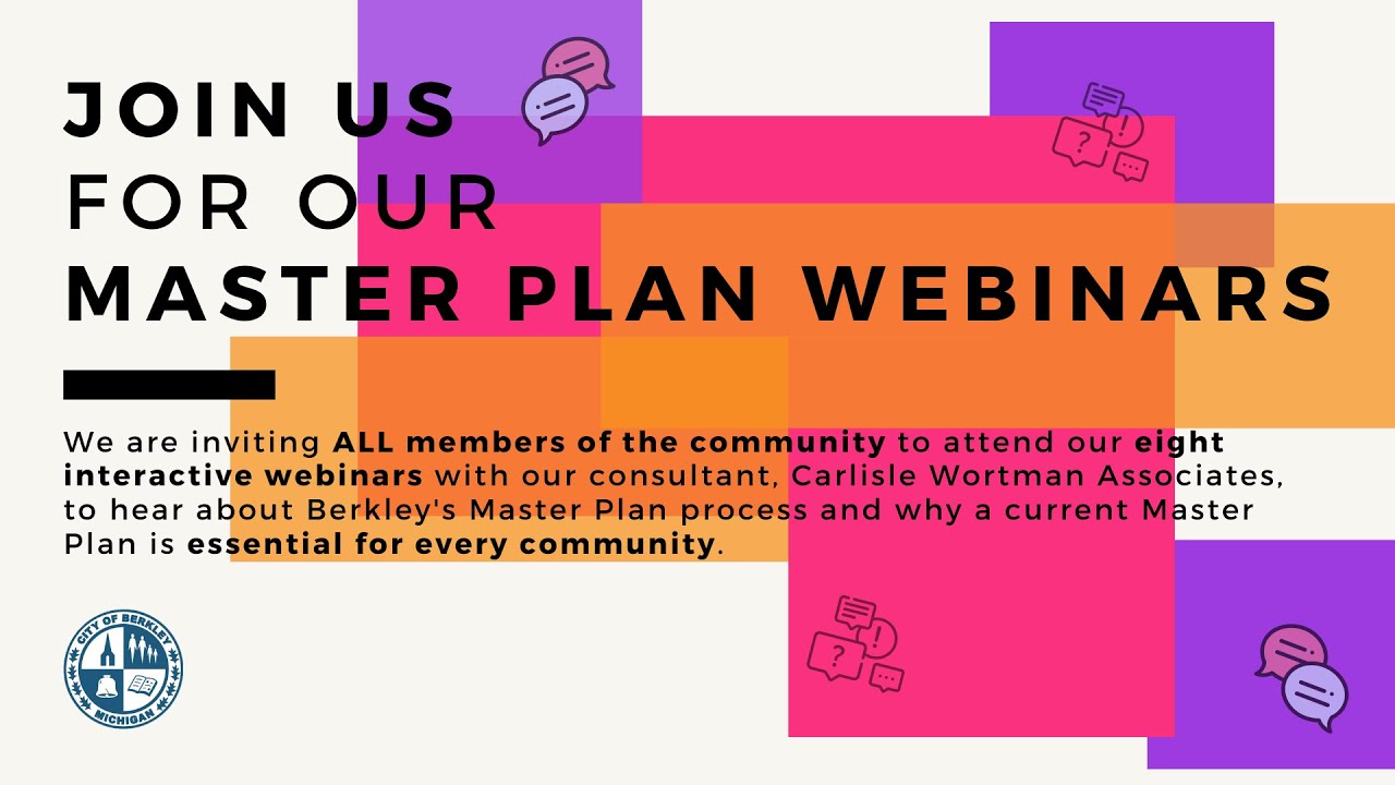 Master Plan Webinar Series: What is a Master Plan?