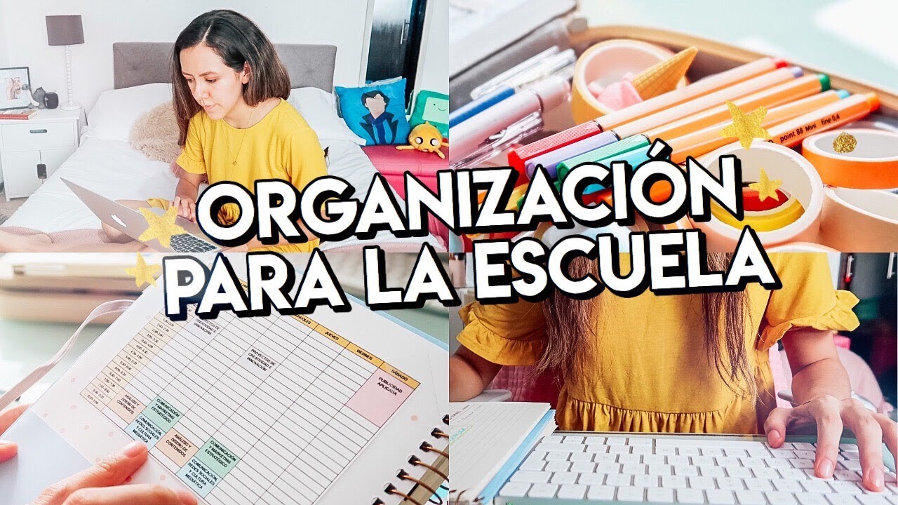 ORGANIZÁNDOME PARA EL REGRESO A CLASES | Clases virtuales 💻 | #RegresoAClases