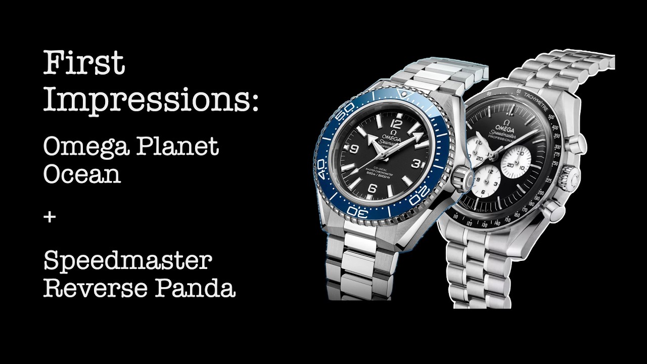 First Impressions: New Omega Planet Ocean and Omega Sppedmaster Panda