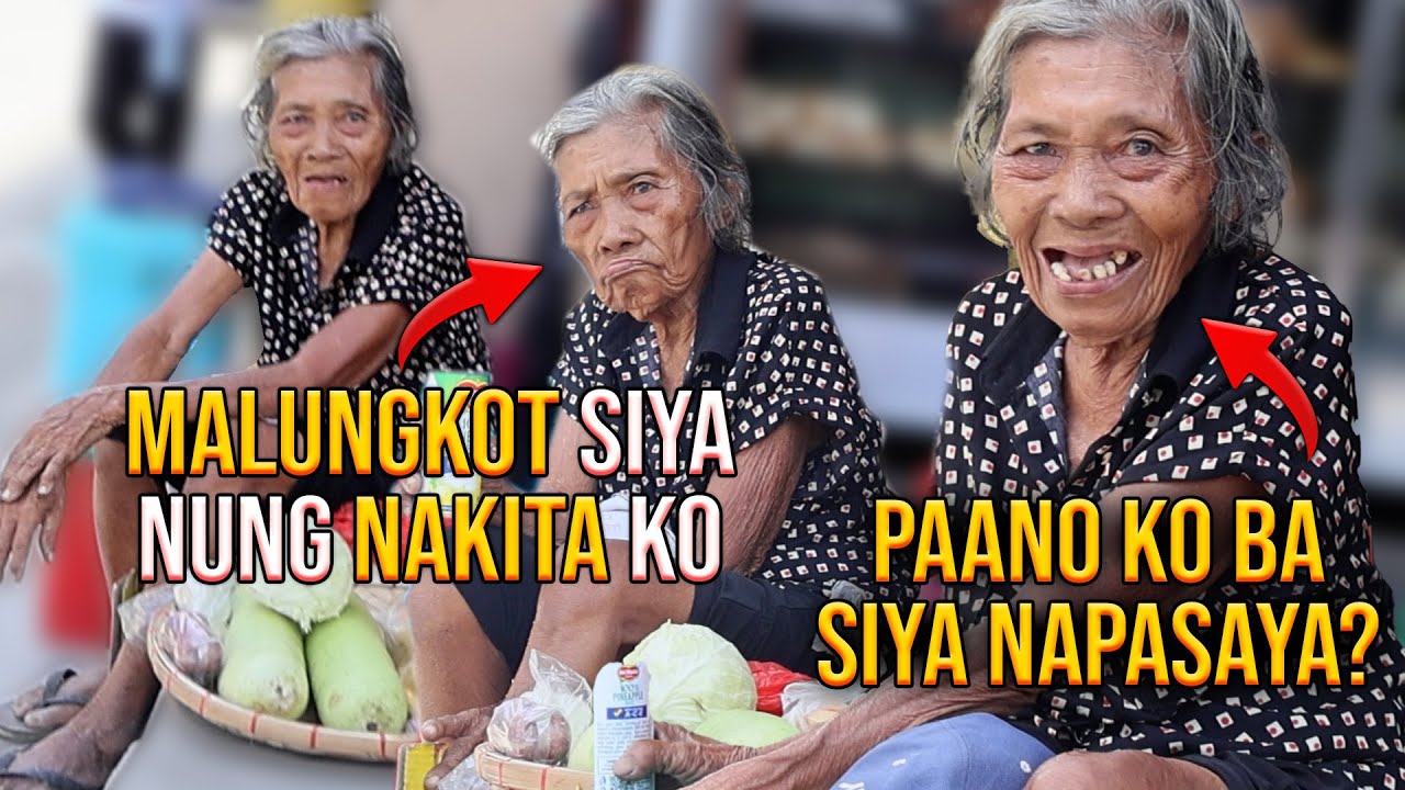 SA ILALIM NG MAINIT NA PANAHON TINITIIS LAMANG ETO NI LOLA PARA LANG MAUBOS ANG KANYANG PANINDA