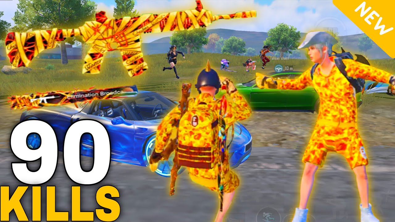 90 KILLS!😍 IN 3 MATCHES FASTEST GAMEPLAY with BEST SET🔥SAMSUNG,A7,A8,J5,J6,J7,J2,J3,XS,A3,A4,A5,A6