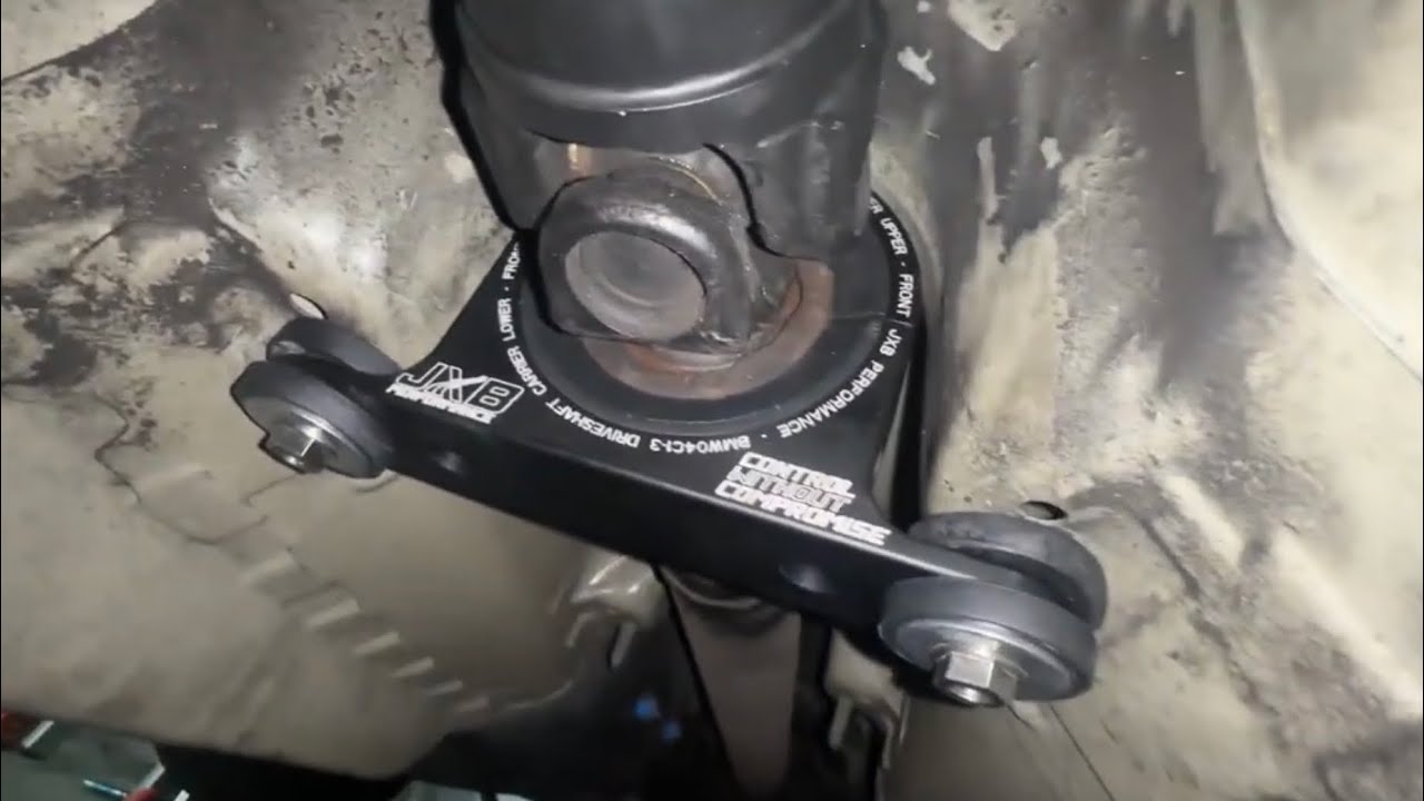 BMW E46 Center Support Bearing (CSB) Carrier Upgrade by JXB Performance