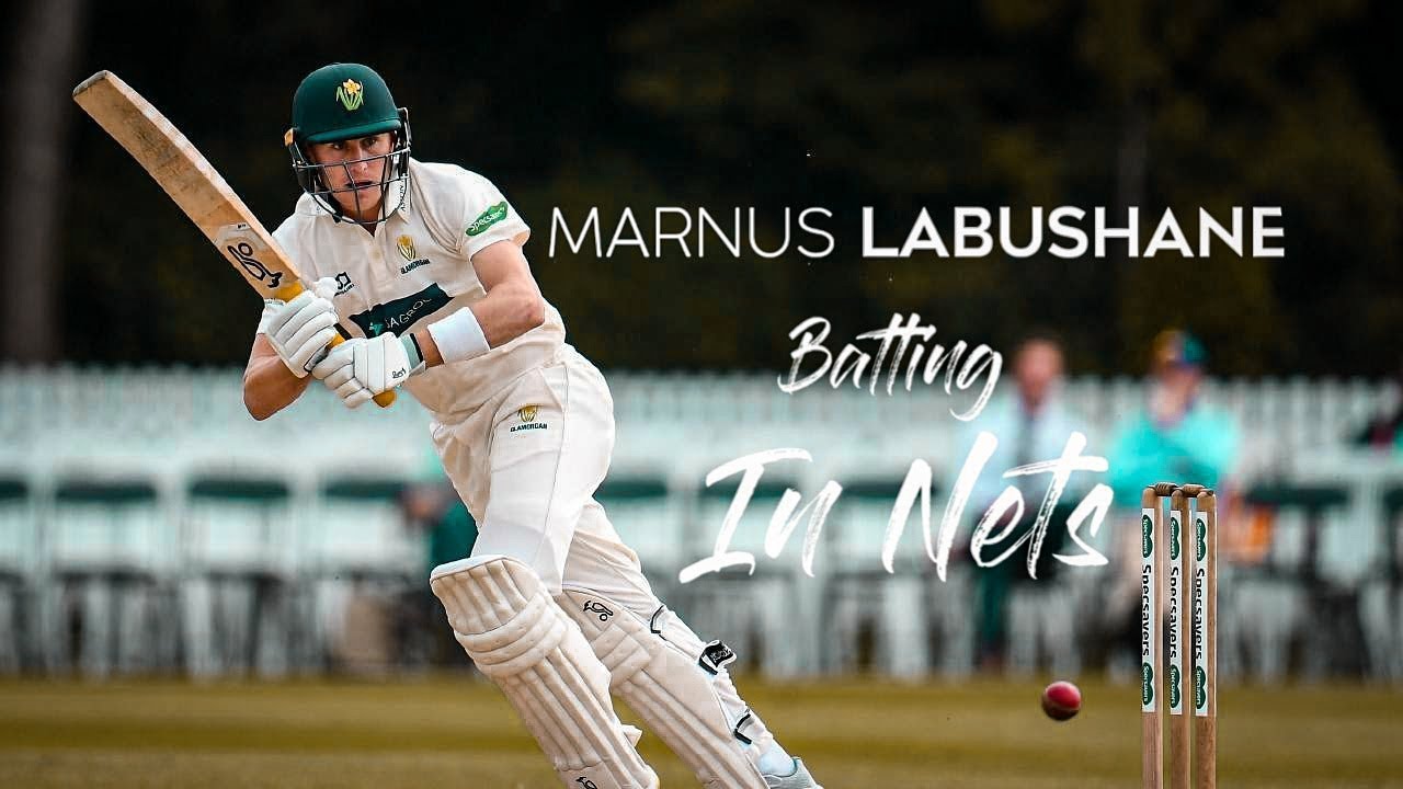 Marnus Labuschagne Batting Practice In Nets (HD) | Sport Blaster