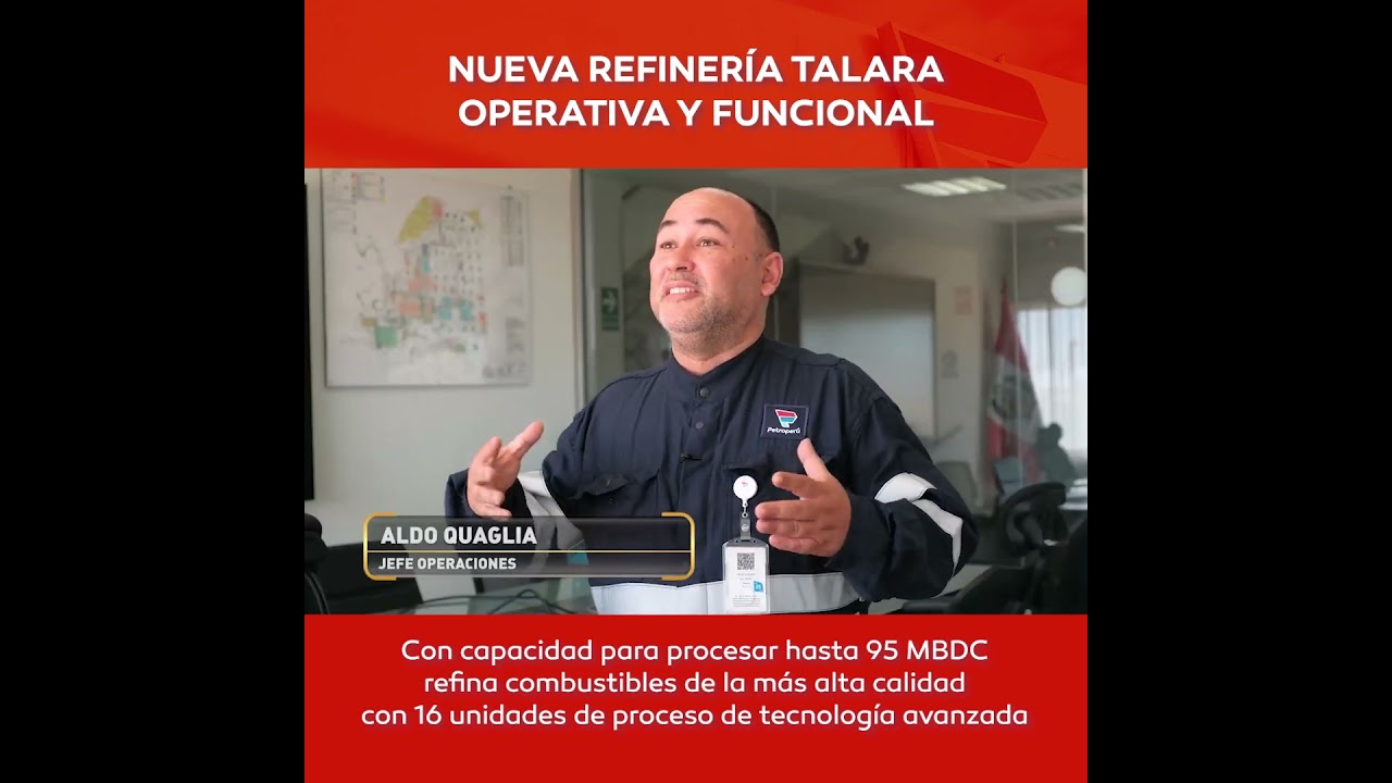 &iquest;Sab&iacute;as que la Nueva Refiner&iacute;a Talara es de los complejos de refino m&aacute;s modernos de Latinoam&eacute;rica?