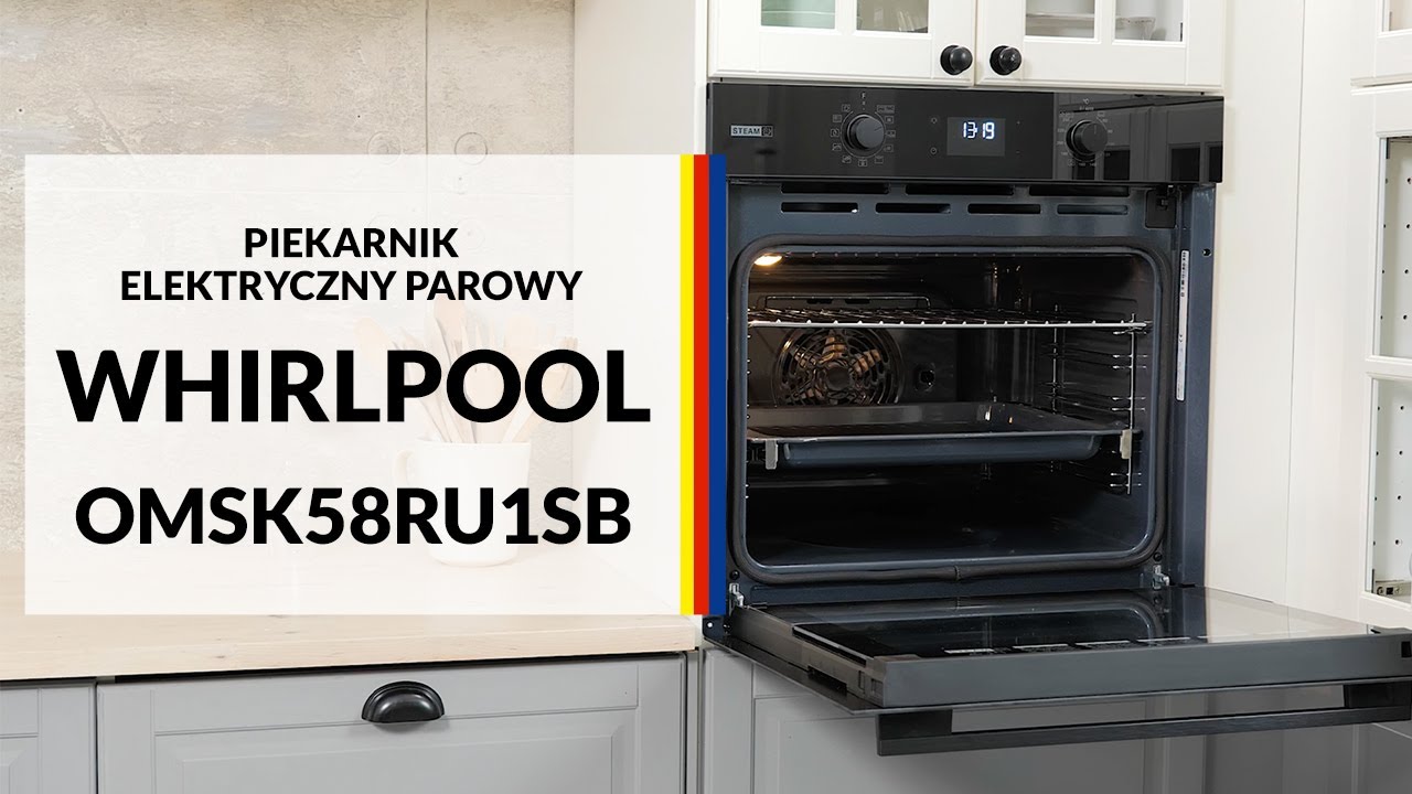Piekarnik elektryczny parowy Whirlpool OMSK58RU1SB &ndash; dane techniczne &ndash; RTV EURO AGD