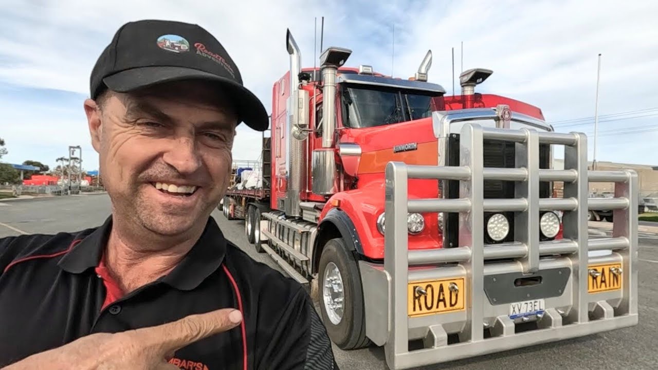 POV Road Train Load Delivery in Perth - ASMR