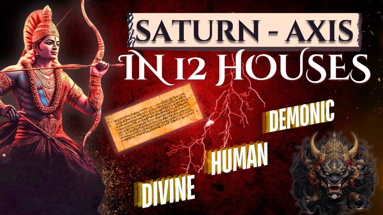 Saturn Axis In 12 Houses - Divine or Demonic? Where We Stand on the Path to Success