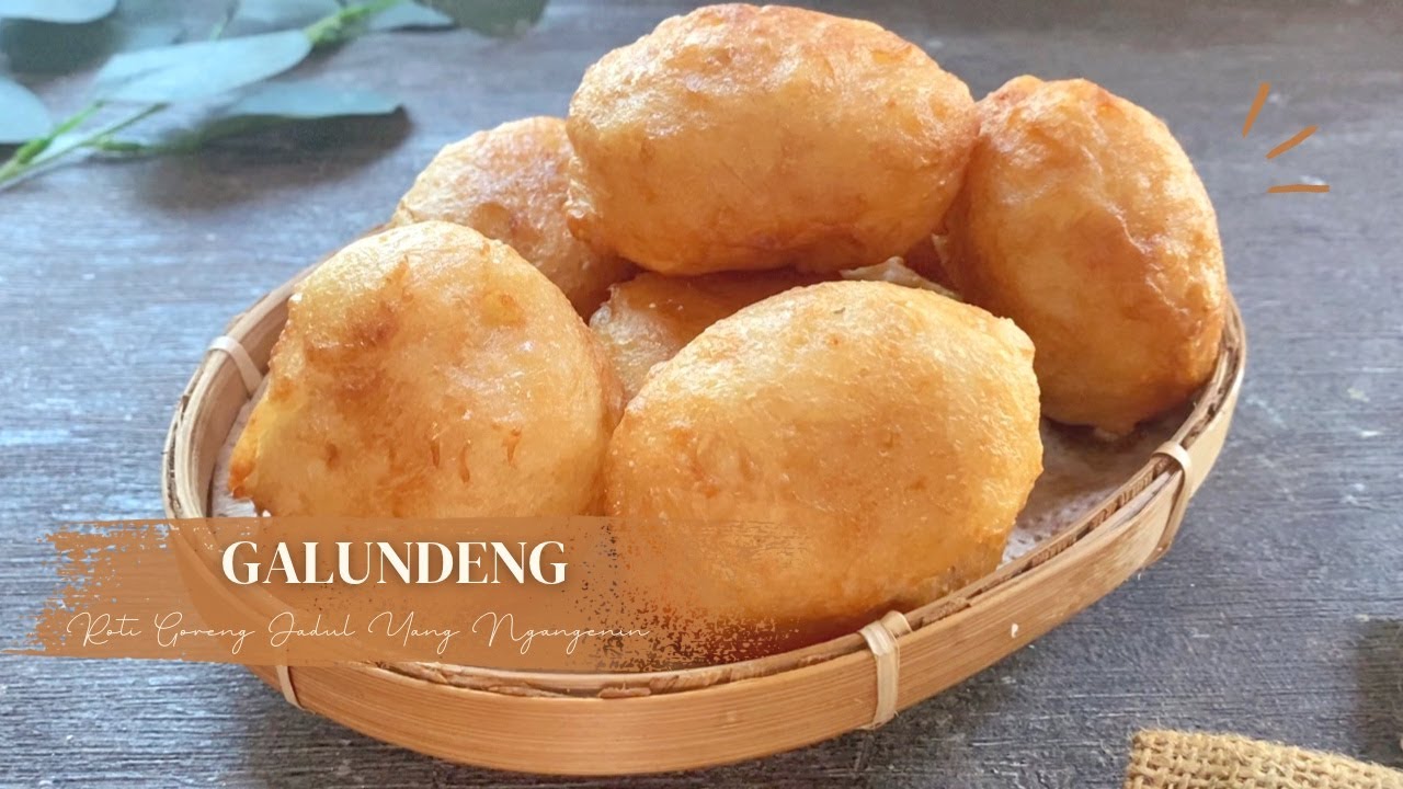 Camilan Jadul Sederhana Tapi Enak! Galundeng Goreng Tanpa Telur Simple! Roti Goreng Ndeso
