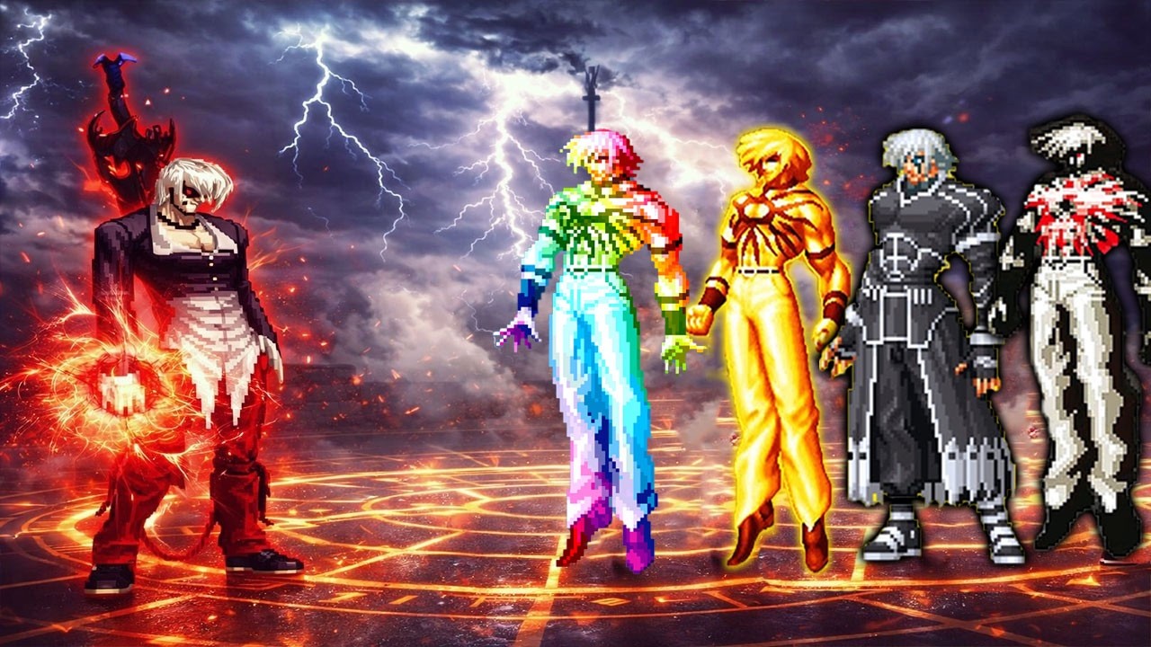 [Mugen KOF] Кровь Ороти Иори Ягами против Ороти Боссов