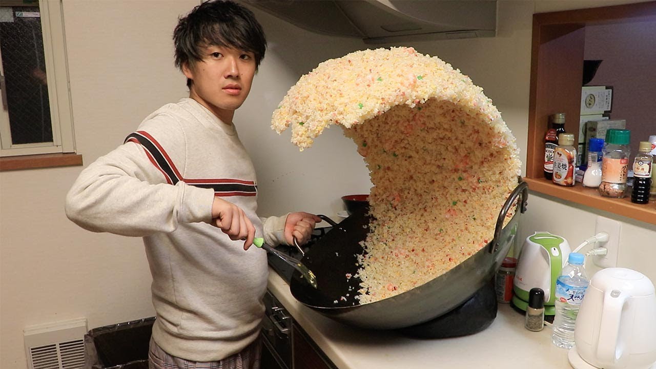 本気でチャーハン作るドッキリwwwwww