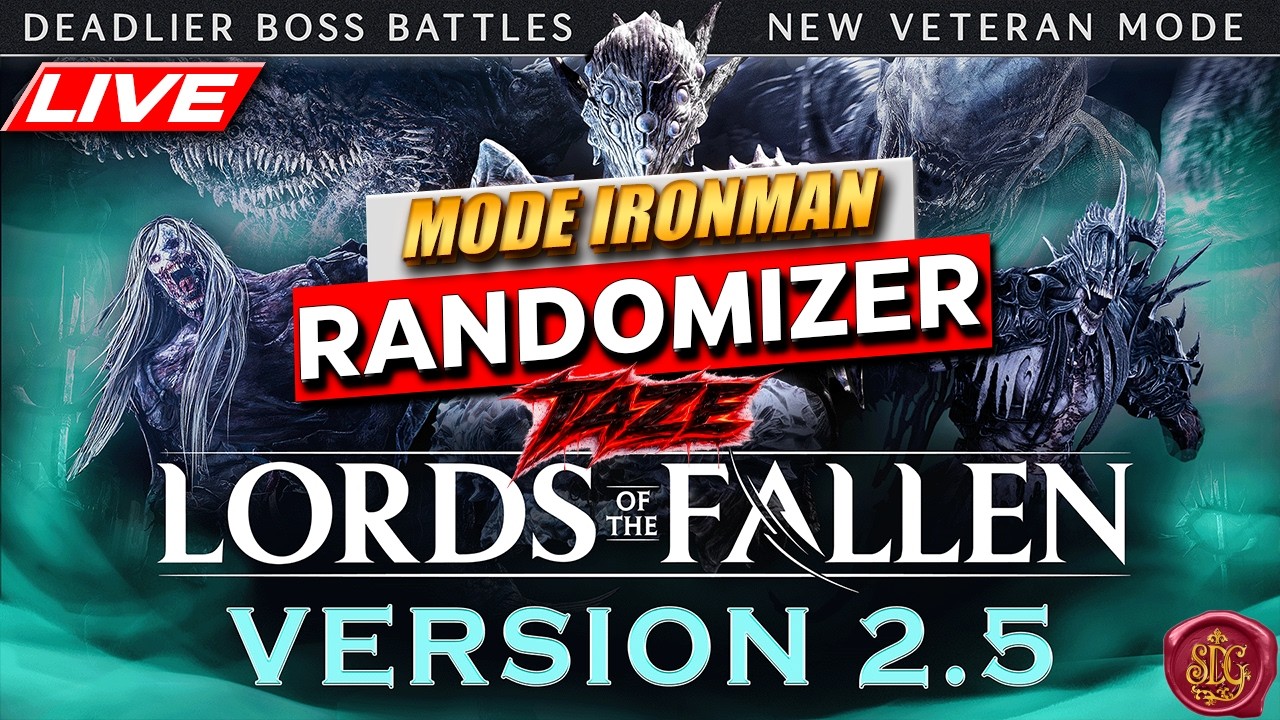 LIVE / LORDS OF THE FALLEN 2.5 COOP Vétéran Randomizer mode IRONMAN ⚔️ avec @TaZe914
