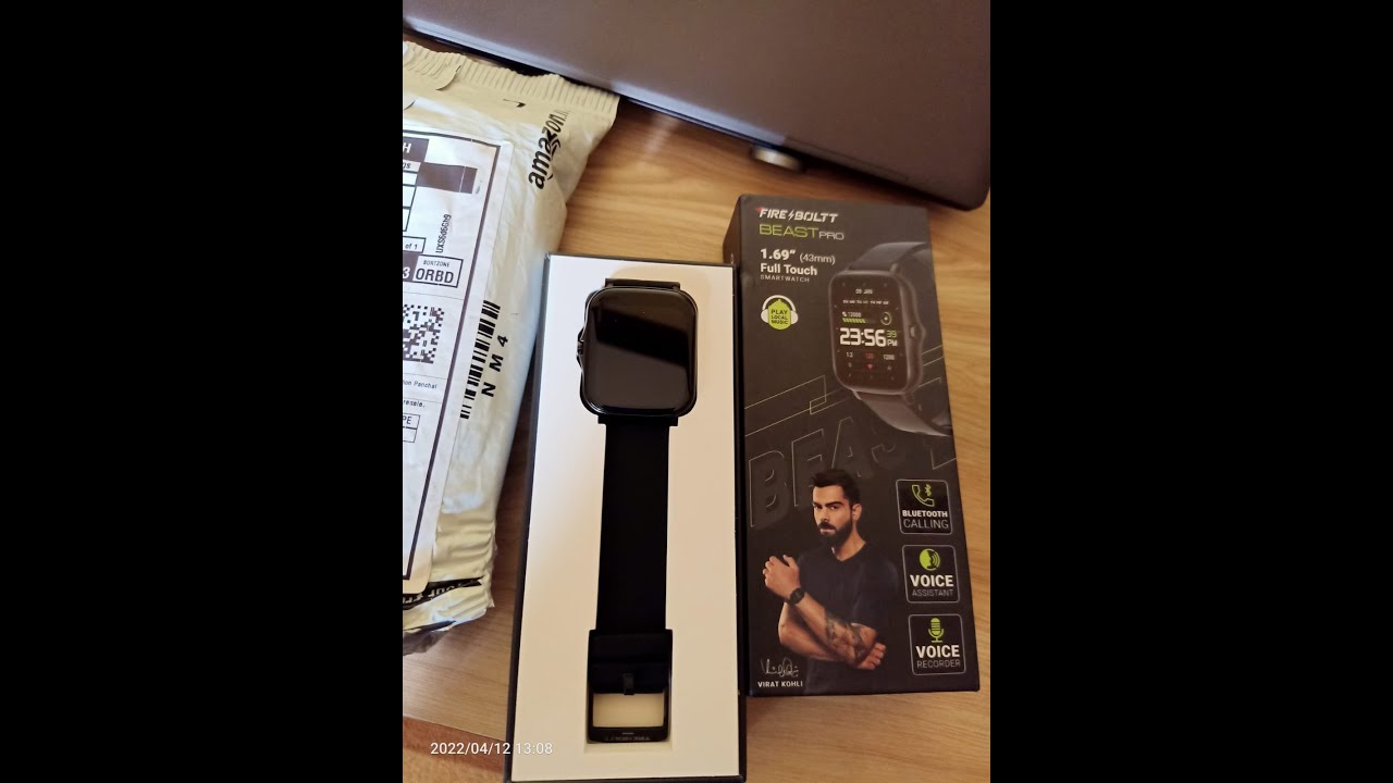 FIRE BOLTT BEAST PRO unboxing...my first smart watch