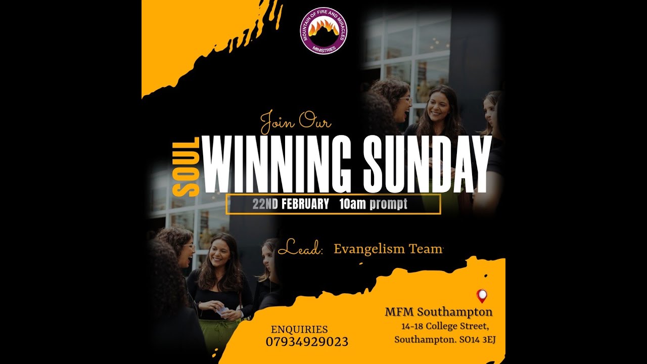 MFM Southampton - Sunday Worship Service - 22-02-2026