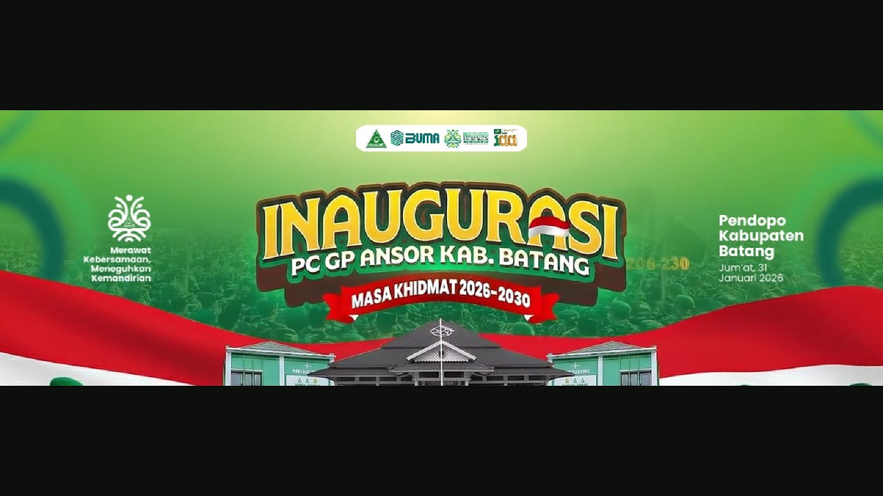 🔴INAUGURASI PC GP. ANSOR BATANG MASA KHIDMAT 2026-2030 & PELAKSANAAN KEMITRAAN INDOMARET GROUP