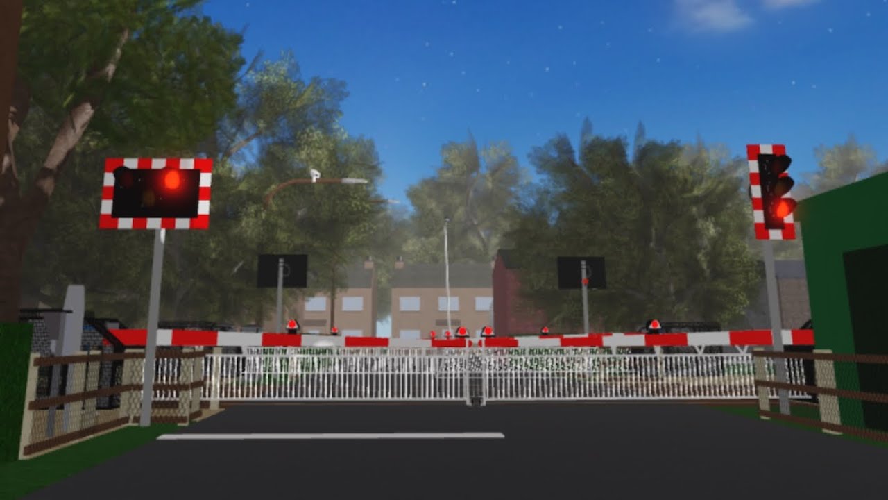 (RARE) Gutterton Avenue Level Crossing, Roblox. 23.8.25