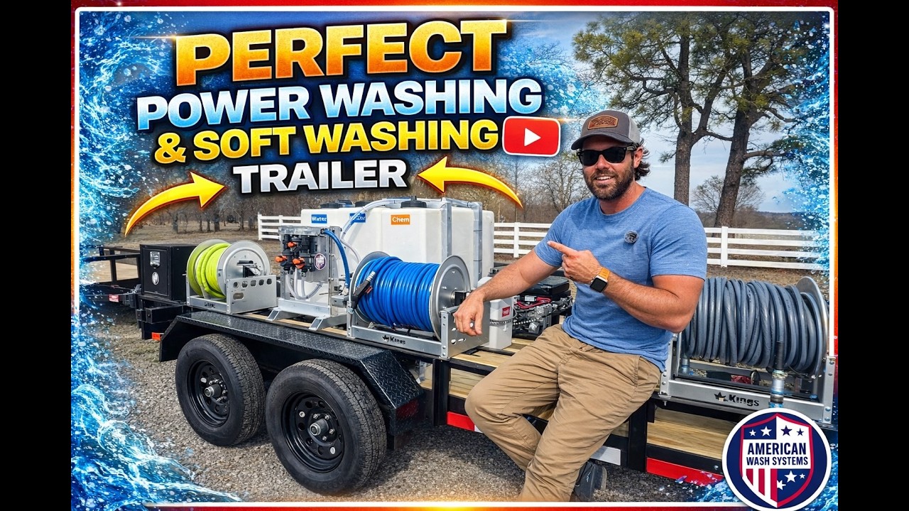 🚨🔥How to Start a Pressure Washing Business in 2026 | Complete 6x12 Turnkey Trailer Setup🔥 🚨
