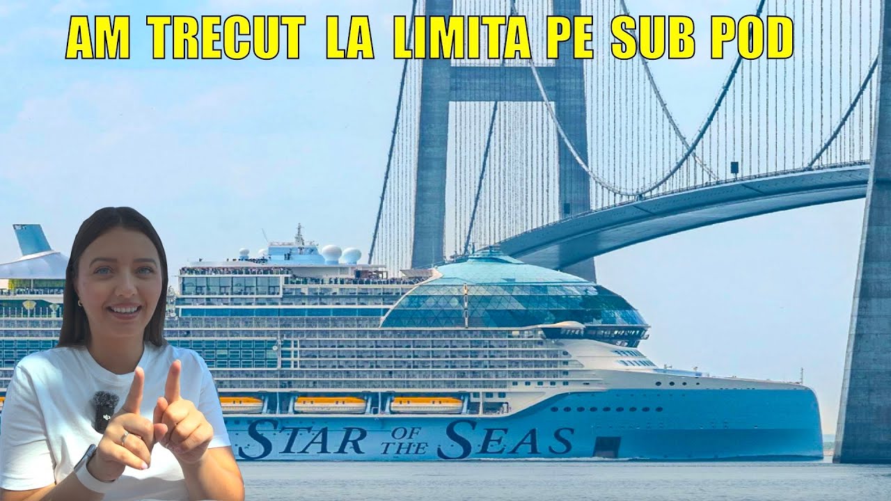 EMOTII mari la TRECEREA pe sub GREAT BELT BRIDGE din DANEMARCA + 3 Zile în CADIZ | Star of the Seas