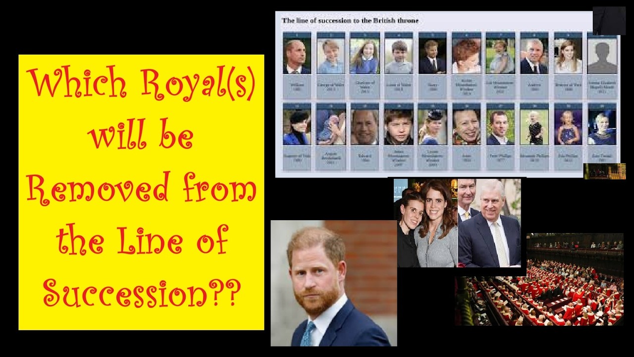 494 Which Royal(s) will be Removed from the Line of Succession??