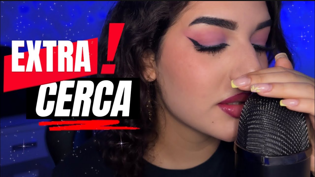 ASMR SUSURROS SÚPER CERCA DEL MICRÓFONO 🤯✨