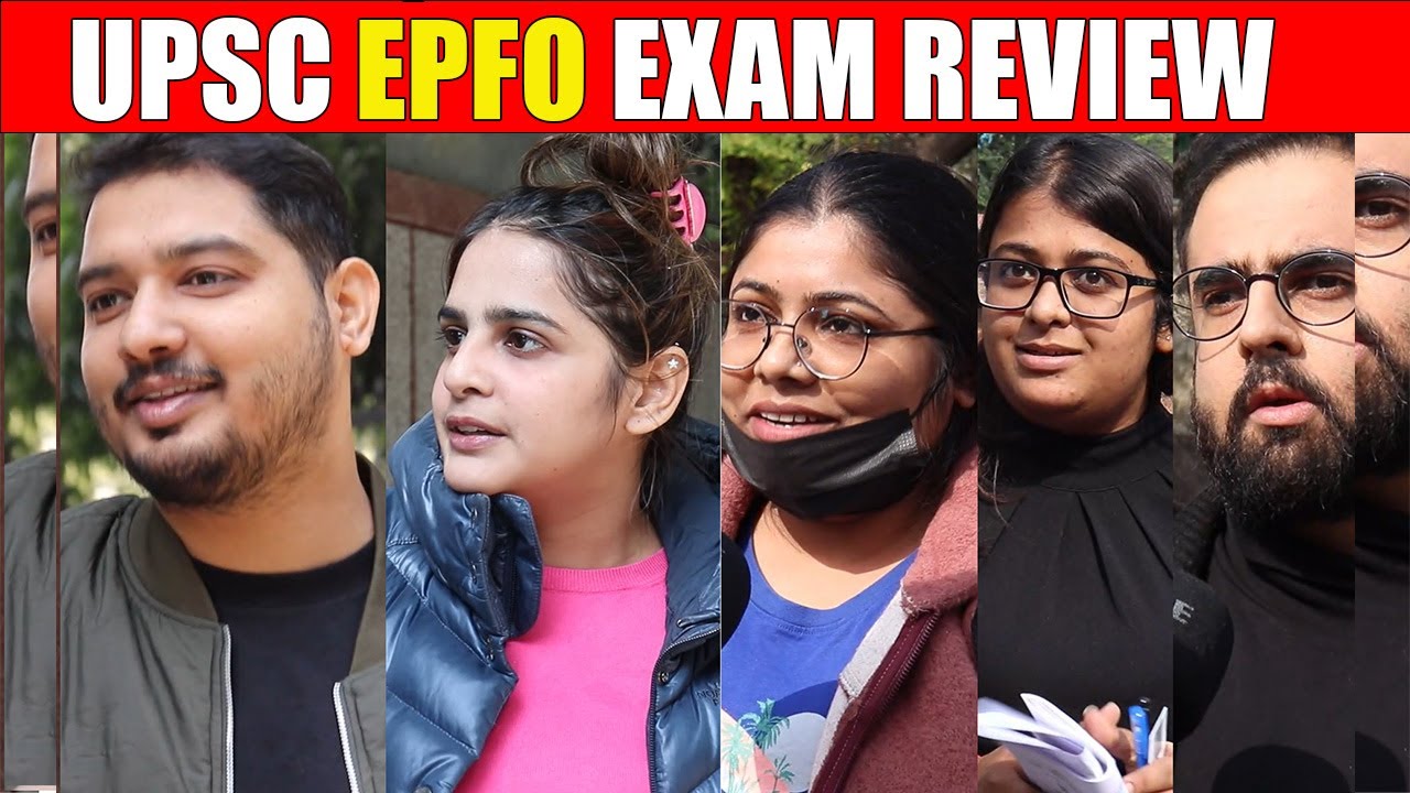 Amazing UPSC EPFO Exam Review 2025 , Students&rsquo; Reaction, Difficulty Level, Cutoff, Analysis #epfo