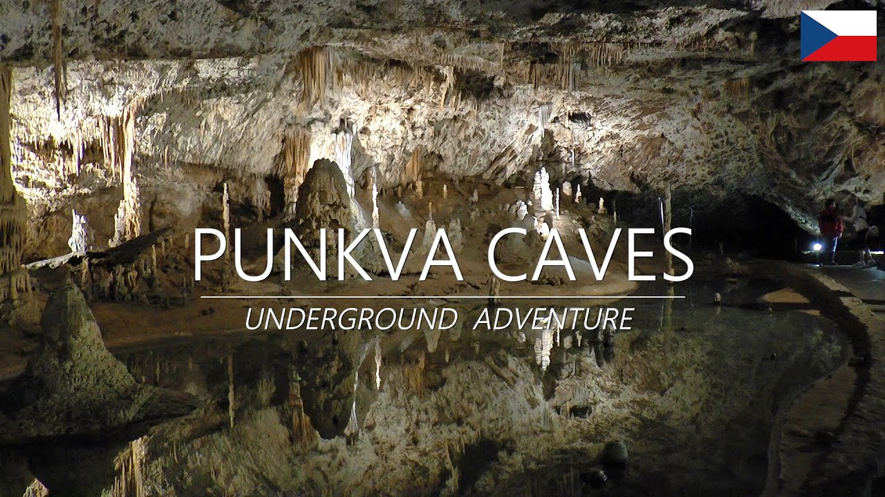 PUNKVA CAVES │  CZECH REPUBLIC. Impressive walking tour and boat sail deep inside the Punkva Caves.
