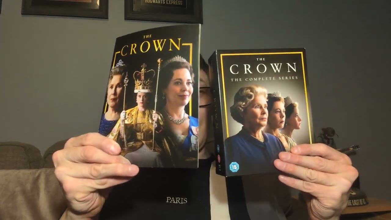 The crown Blu-ray series 1 to 6 complete unboxing
