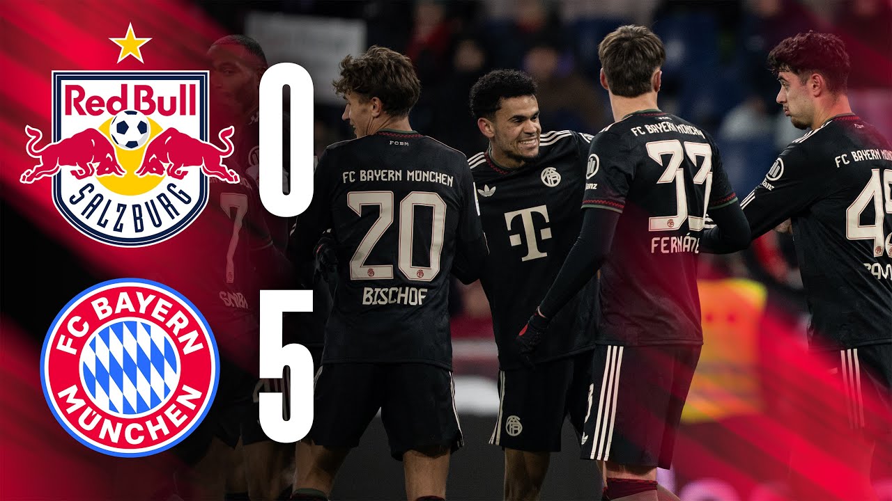 Teenagers shine in friendly! | Red Bull Salzburg vs. FC Bayern | Highlights