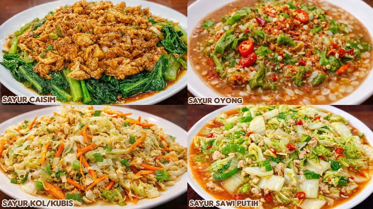 4 Resep Tumis Sayur Paling Enak dan Simpel untuk Menu Sehari-hari.