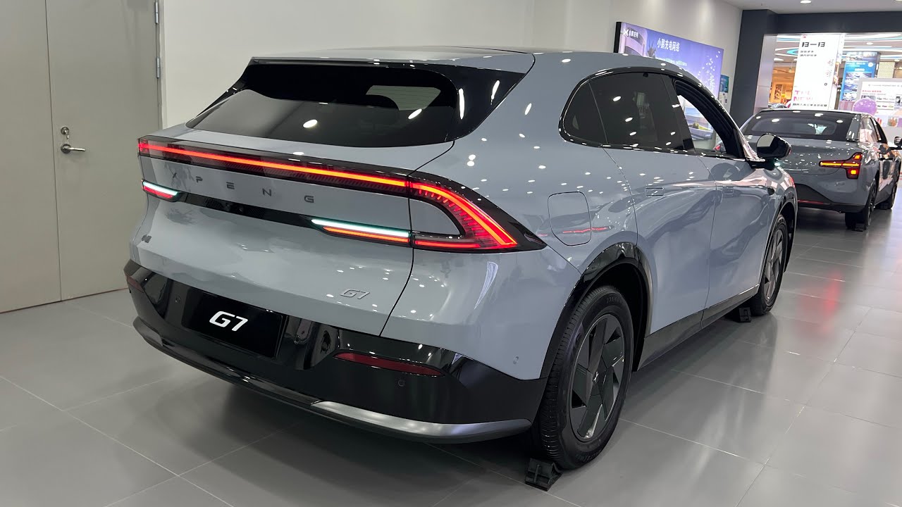 НОВЫЙ XPENG G7 EV 2025 года, пробег 702 км, начальная цена 27 500 долларов США | Обзор XPENg | Ки...