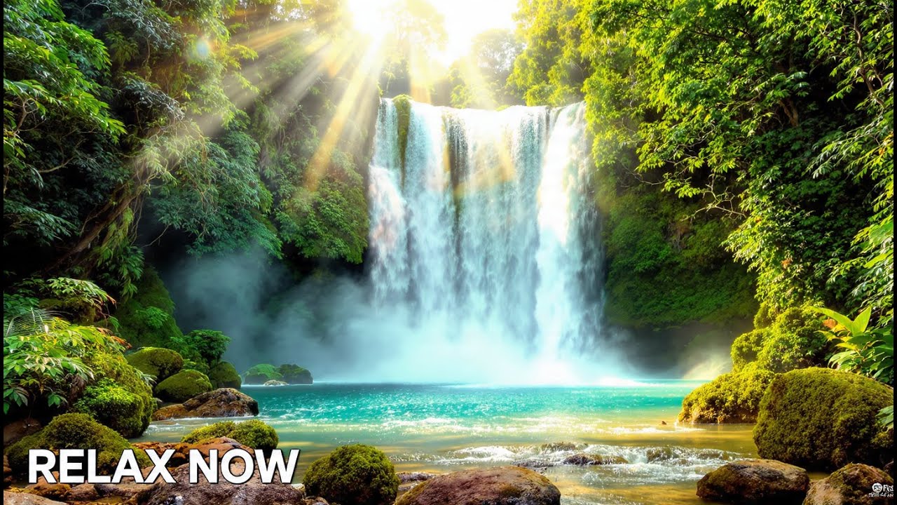 LIVE 24/7 🌿 Soft Piano & Natural Water Sounds for Deep Sleep and Mental Relaxation