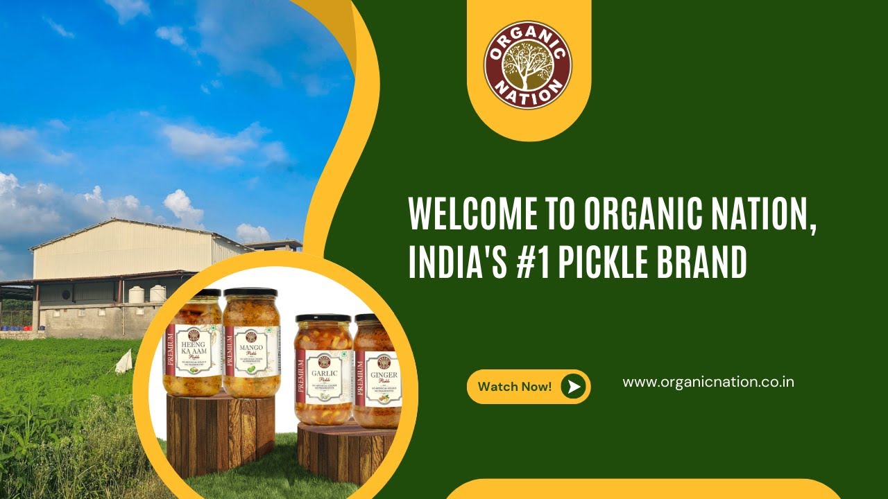 Organic Nation – India’s #1 Pickle Brand | Best Organic Pickles in India 🥒