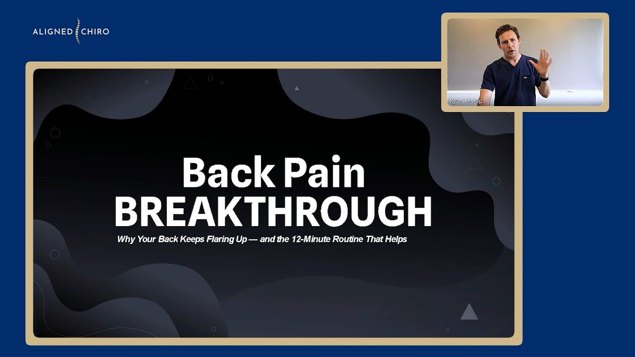Chronic Back Pain Explained: Why It Keeps Flaring Up + What To Do Daily