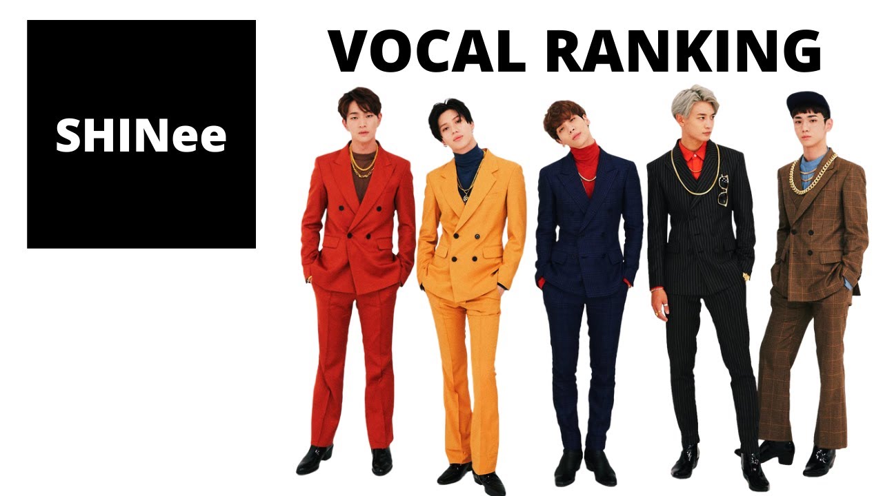 SHINee: Vocal Ranking