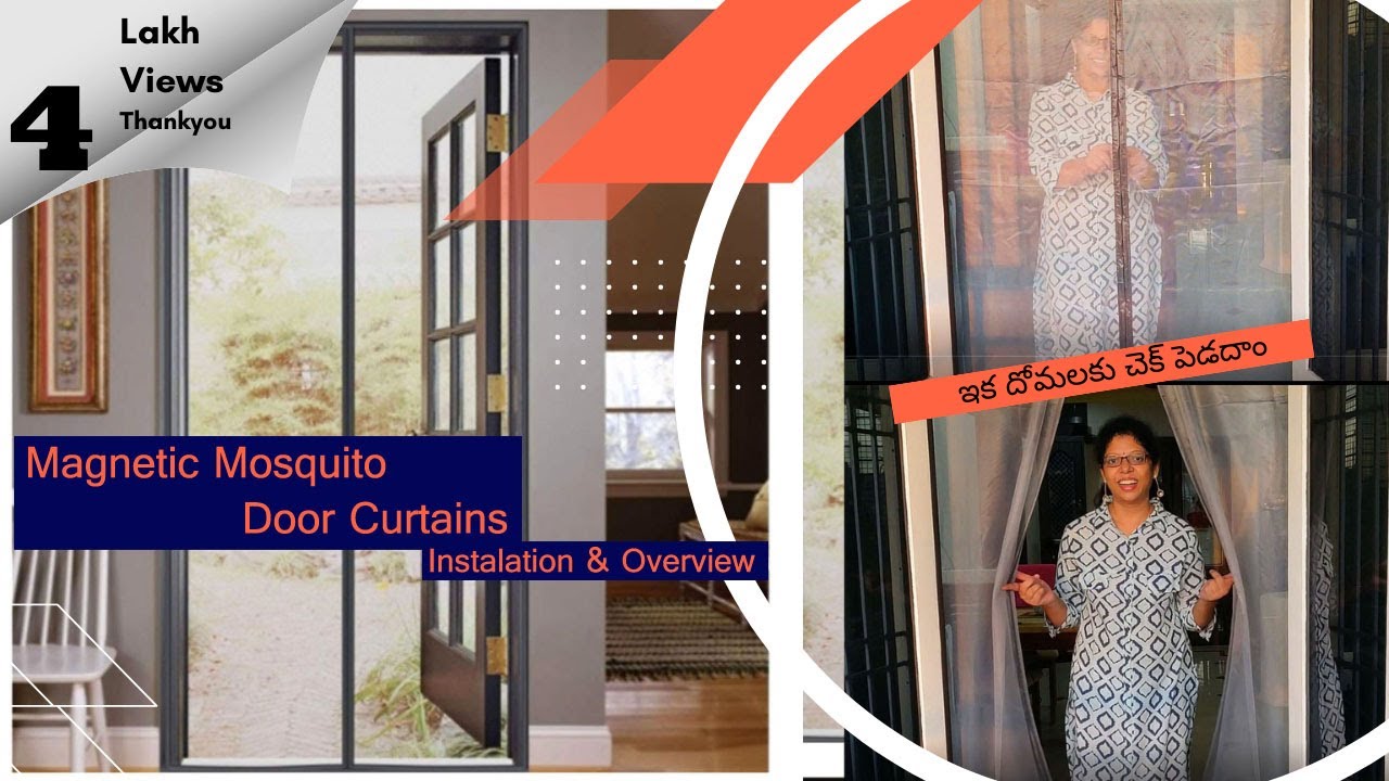Auto-closing Magnetic Curtains for All Door Types and sizes. The best way to avoid Mosquitoes