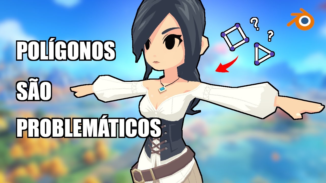 Por que jogos usam triângulos?
