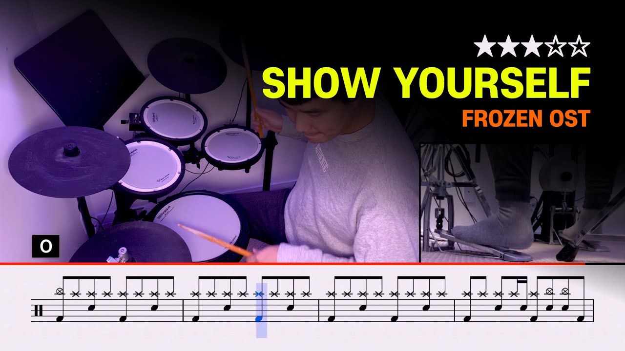 [Lv.05] Show Yourself - Frozen Ost (★★★☆☆) | Pop Drum Cover