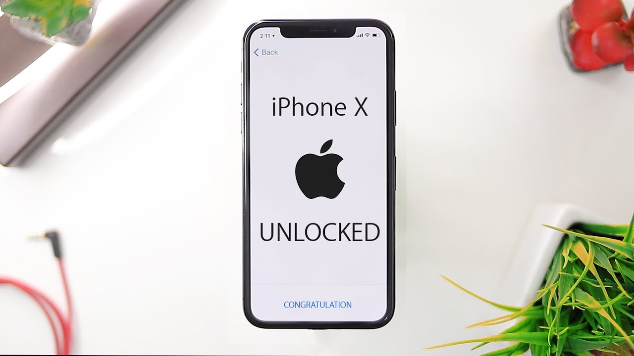 How to Unlock iPhone X ANY Carrier / Country at&t verizon rogers and such
