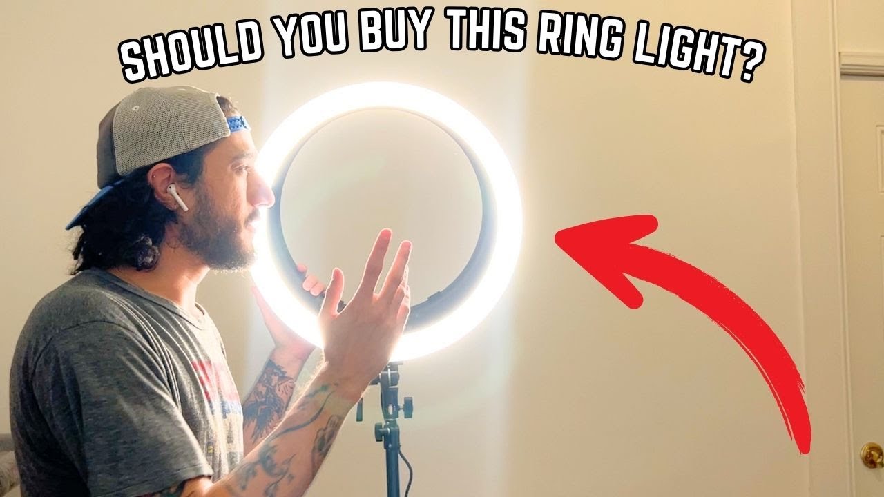 NEEWER 19 inch Ring Light Review (unboxing + Honest Thoughts)